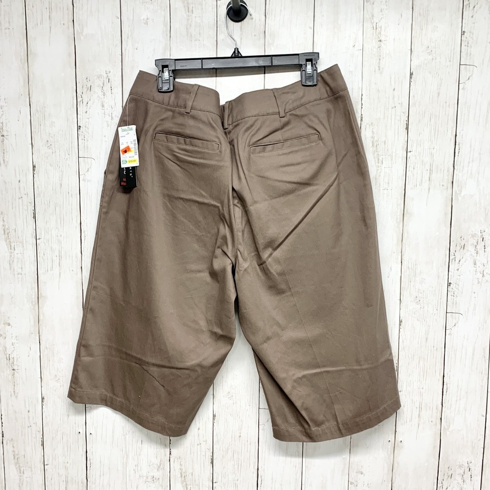 Women's Brown Casual Utility Shorts - Picture 5 of 5